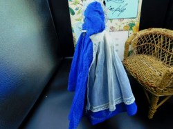 MEG MA BLUE DRESS SIDE